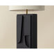 Dirsan 29.75 inch 100.00 watt Black Table Lamp Portable Light